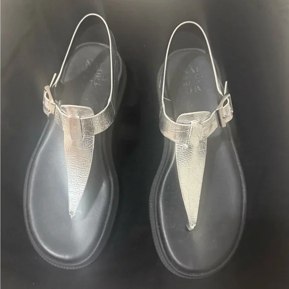 Silver Women's Sandals - Picture 2 of 5